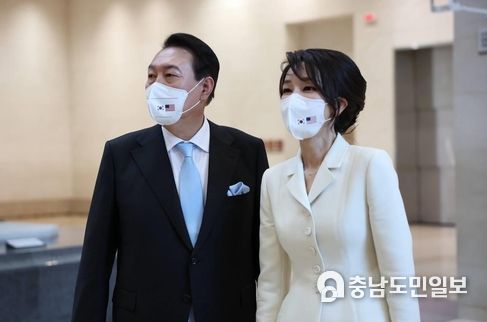 윤석열 대통령과 김건희 여사