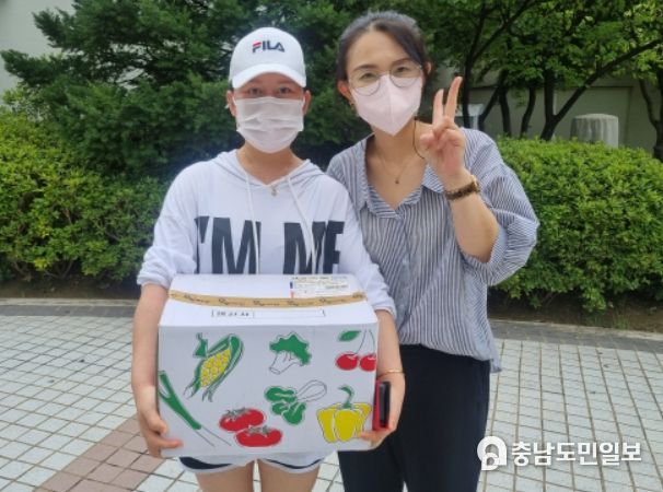 충남하나센터, 우양재단과 함께 북한이탈주민에게 제철 먹거리 지원