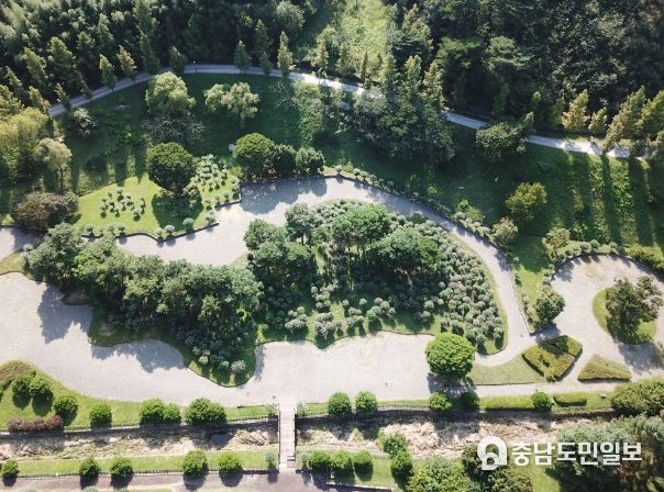 금강수목원 무궁화 한반도