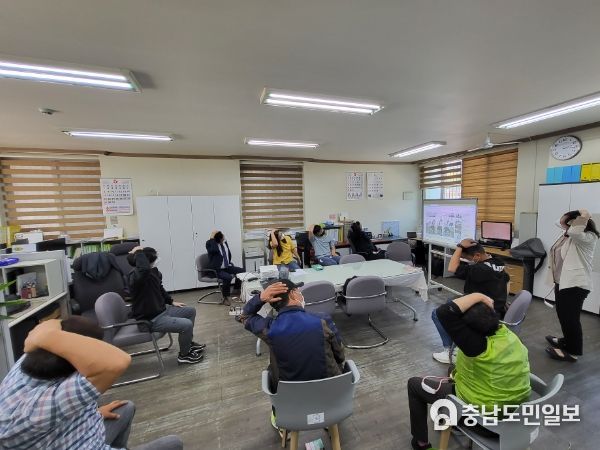 지난해 3050 건강한 직장 만들기 프로그램 모습