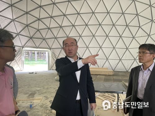 김기영 충남도 부지사, ‘2023 대백제전’ 현장 점검