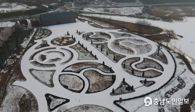 달숯정원 드론촬영