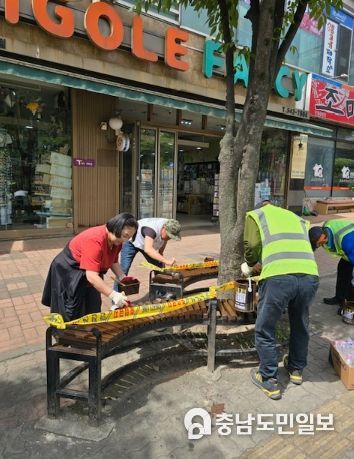 포천시 소흘읍 행정복지센터, 송우리 시내 가로경관 정비 활동 실시