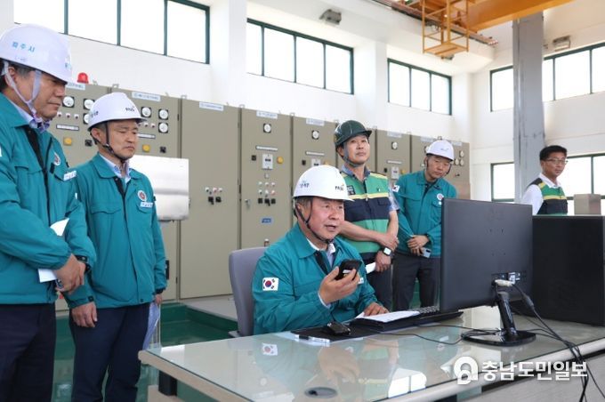 파주시, 극한강우 대비 배수펌프장 가동점검…정상 작동 확인