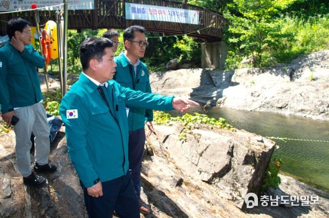 우기대비 현장점검 사진