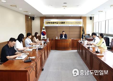 천안시의회 이병하 의원, 신부초등학교 스쿨존 환경개선 간담회 개최