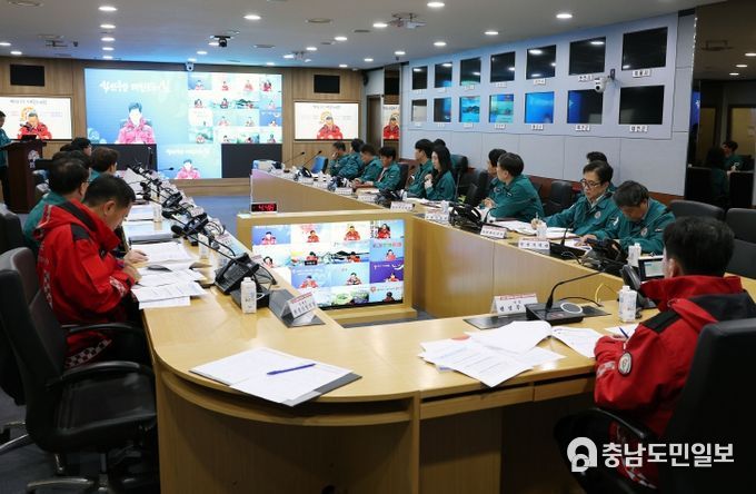 충남도·시군 ‘산불 감시·대응’ 긴급 점검