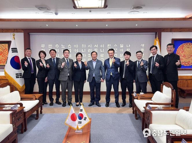 일본 국회의원단 세종시 첫 방문